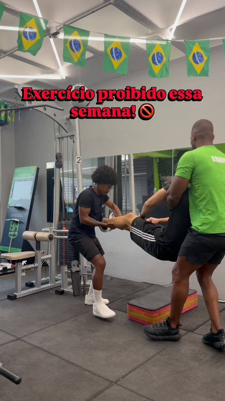 Treino acompanhado na BH Sport Fit